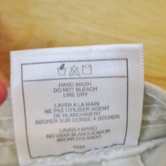 Adidas Baseball Hat Cap One Size Adjustable Beige, Blue Letters & Edging, Cotton - Picture 11 of 13